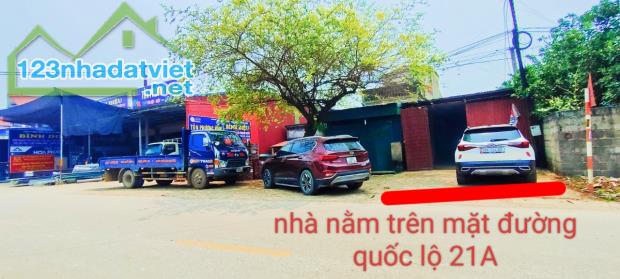 Mặt QUỐC LỘ 21A, KINH DOANH nhà 174m nhỉnh 1 tỷ  Hoà Bình - 1