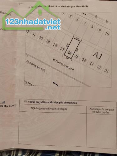 Bán Lô A1-26 Hà Khánh A,P.Cao Xanh. DT:60m2,MT:5m.H:Tây Nam !!! - 4