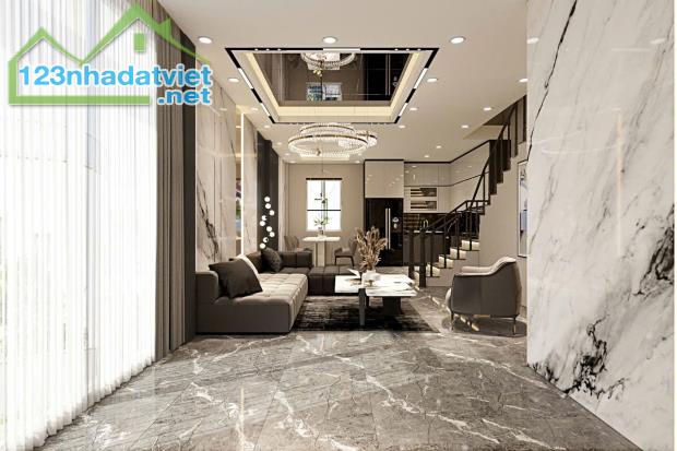 Nhà mới  ngõ 203  phố Kim Ngưu DT 72m2x5T thang máy full nội thất - 2