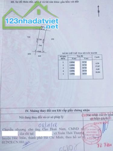 Nhà cấp 4 vừa xây xong, 77m2, Tân Phú Trung, SHR, Giá 1 tỷ 030.
