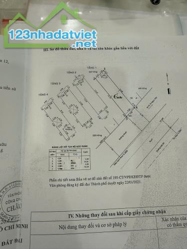 QUẬN 12, BÁN NHÀ MỚI 4 TẦNG THẠNH XUÂN 24, ĐƯỜNG NHỰA 8M, DT 4x17m, GIÁ 6.5 TỶ - 1