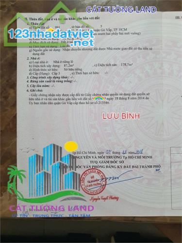 Bán nhà 112m2, 3 Tầng. Hẻm 7m Đường Số 59, P.14, Ngay DreamHome, Chỉ 9.5 tỷ - 3