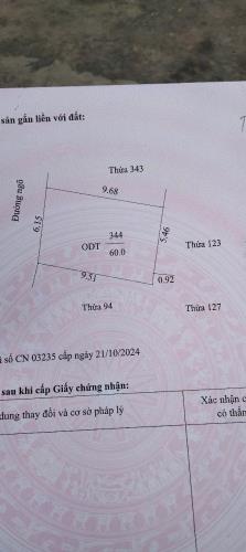 Bán lô đất mặt ngõ phố Lê Cảnh Tuân, ph Hải Tân, TP HD, 60m2, mt 6.15m, oto vào tận nơi - 2