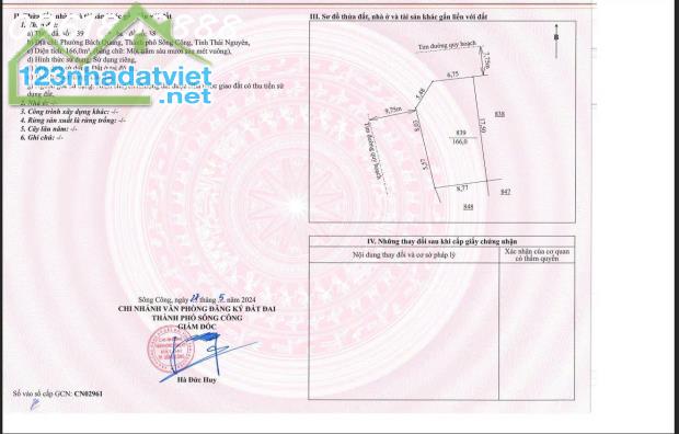 Bán 03 lô KDC Bách Quang, Sông Công, lô góc 166m2, hai lô cạnh lô 87,5m2, giá bán hợp lý - 4