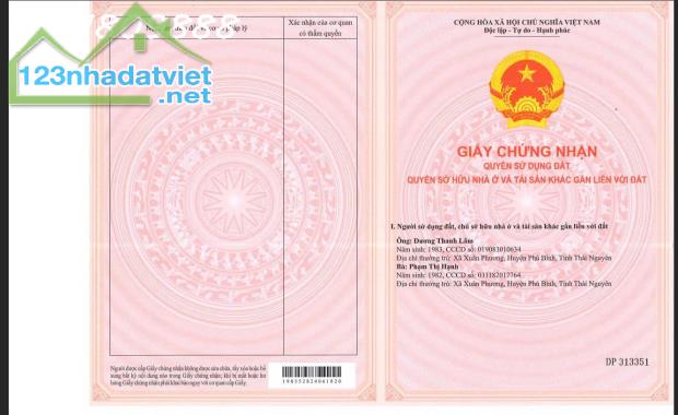 Bán 03 lô KDC Bách Quang, Sông Công, lô góc 166m2, hai lô cạnh lô 87,5m2, giá bán hợp lý - 1