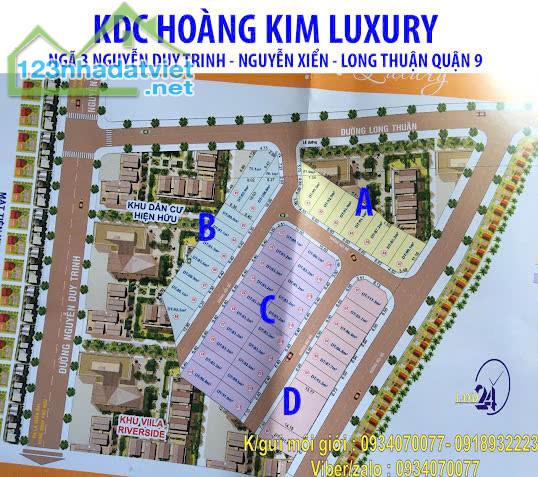 Bán 2 lô đất dự án Hoàng Kim luxury - Nguyễn Duy Trinh quận 9. - 3