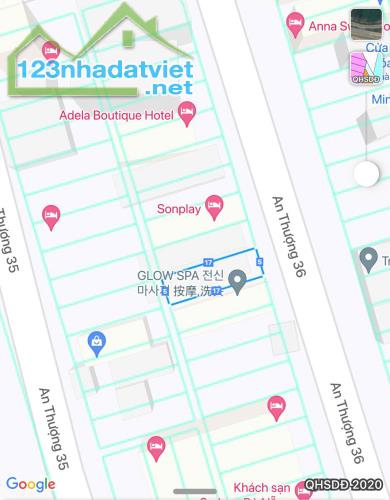 Cực Hiếm - Bán Đất Mặt Tiền Phố Tây An Thượng Đường 7m5 Sát Biển Mỹ Khê. - 1