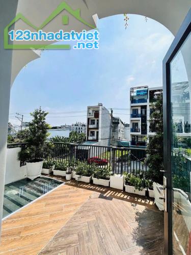 4x18m Nhà 4Tầng BTCT tuyệt đẹp - Mặt tiền đường 10m Thạnh Xuân Quận 12 chỉ nhỉnh 6tyTL