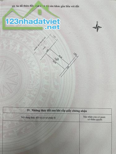 BÁN LÔ ĐẤT RẺ NHẤT THỊ TRƯỜNG ĐƯỜNG 7.5M ĐỒNG TRÍ 7