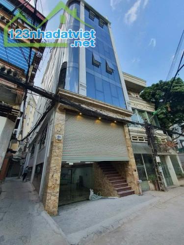 LÔ GÓC, TOÀ NHÀ 9T, 1 HẦM, HOÀNG QUỐC VIỆT, CẦU GIẤY, VỈA HÈ Ô TÔ TRÁNH KINH DOANH 0569766 - 2