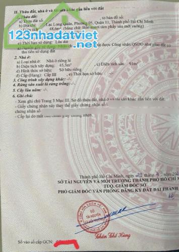 góc 2 mặt tiền Lạc Long Quân 4,1x13m, 2 tầng giá 14,3 tỷ hợp đồng thuê 25tr/ tháng
