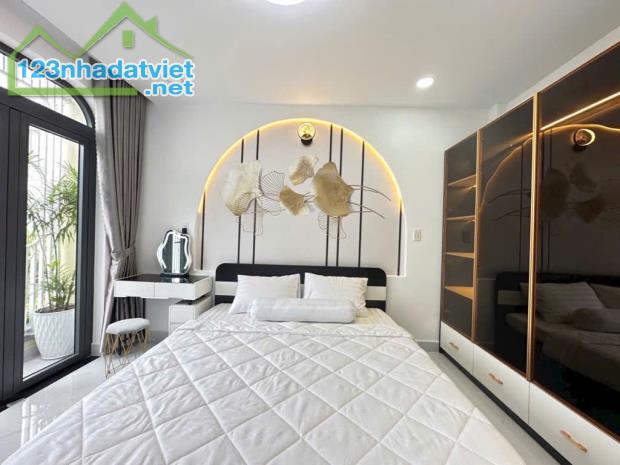Hẻm xe hơi 6 tầng trung tâm Gò Vấp - nhà mới xây chưa ở - full nội thất vào ở lun - 4