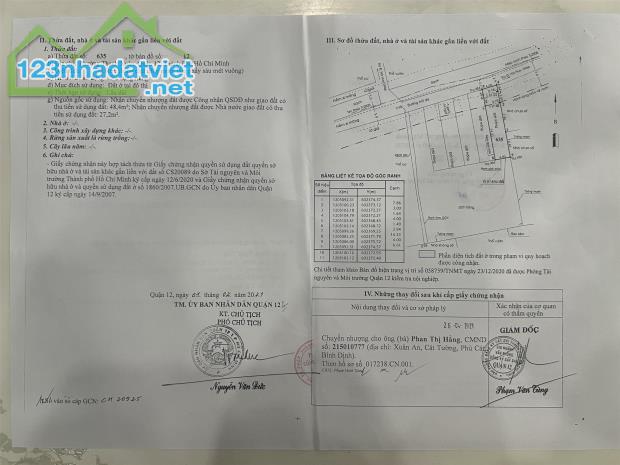 2,780 TỶ SỐC -TX51- ĐẤT SHR -NGAY CHỢ ĐƯỜNG, 75,6M2 THỔ CƯ, ĐƯỜNG 7M DÂN TRÍ CAO - 4