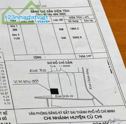ĐẤT ĐẸP - GIÁ TỐT - Cần Bán Nhanh Lô Đất Vị Trí Đắc Địa Tại Phước Thạnh, Củ Chi, TP Hồ - 3