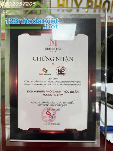 Chính thức có HĐMB Nhà Phố Dự án Majestic City Mỹ Hào - 1