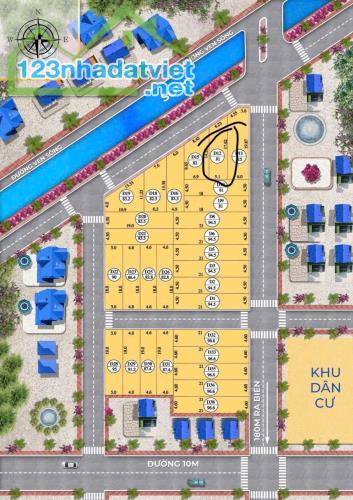 ChỈ 1.25 tỷ em bán nhanh lô đất giao phong sát vách Flamingo và 60m ra bãi tắm - 3