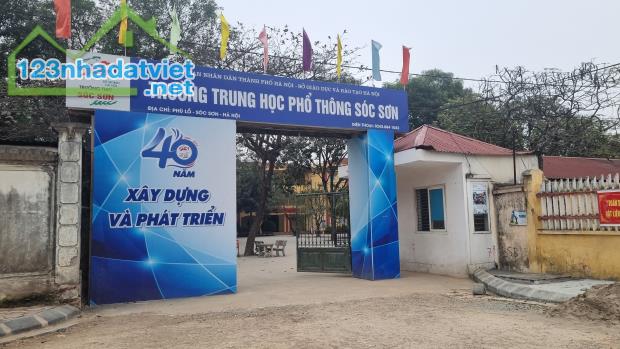 CẦN BÁN NHÀ PHỦ LỖ - 64m2 NGÕ Ô TÔ Cạnh Trường PTTH Sóc Sơn - 1