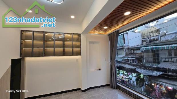 MẶT TIỀN KD CHỢ HOA HỒ THỊ KỶ QUẬN 10- 4 TẦNG BTCT ĐƯỜNG 8M, TẶNG NT CAO CẤP, CHỈ 9.5 TỶ - 3