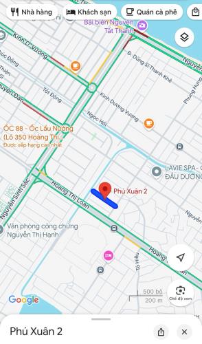 Chủ cần bán đất mặt tiền Phú Xuân 2, Hòa Minh, Liên Chiểu - DT: 112m2, Giá 4.95 tỷ TL