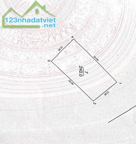 Bán đất biệt thự Thượng Thanh, Long Biên, 240m2, MT 12m, oto tránh, vỉa hè 2 bên, 124tr/m2