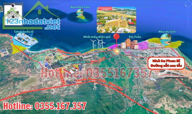 Bán 10 lô đất nền ven biển Bình Thuận - Giá chỉ từ 1ty2/nền ( bao thuế phí ). - 3