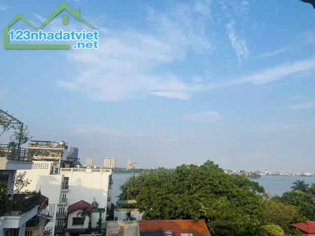 NHÀ DÒNG TIỀN LÔ GÓC VIEW HỒ 60tr/THÁNG 21 TỶ 60m 7 TẦNG MT 5m GARA Ô TÔ VÕNG THỊ TÂY HỒ - 2