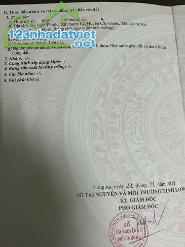 CẦN BÁN NHÀ TẠI HUYỆN CẦN GIUỘC - TỈNH LONG AN - 4