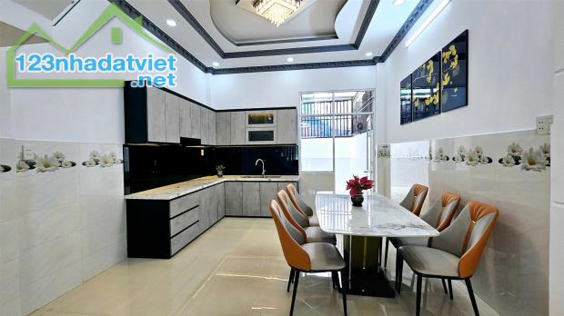 Nhà phố Huỳnh Tấn Phát, 4x20m, 4 tầng, 5.4 tỷ, cạnh Phú Mỹ Hưng - 2