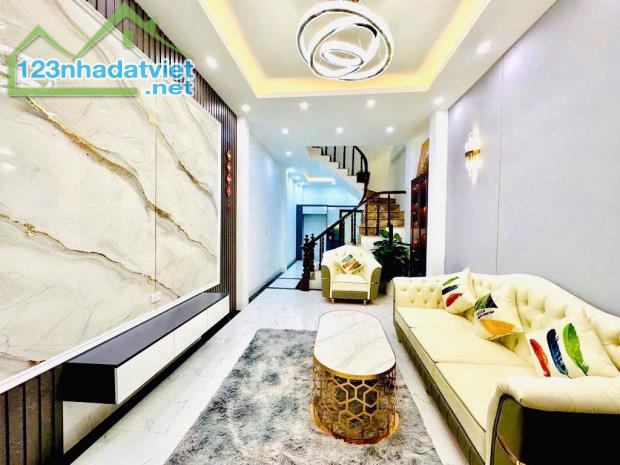 BÁN NHÀ KINH DOANH SẦM UẤT, NGÕ THÔNG, Ô TÔ QUA NHÀ KHU ĐỀN LỪ DIỆN TÍCH 45M2 - 1