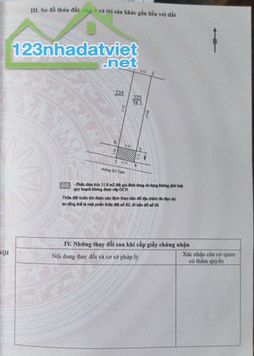 Đất đẹp hiếm giá rẻ đường to kinh doanh tốt Phố Kẻ Tạnh DT 78m2 . Giá 160 triệu / m2 - 2