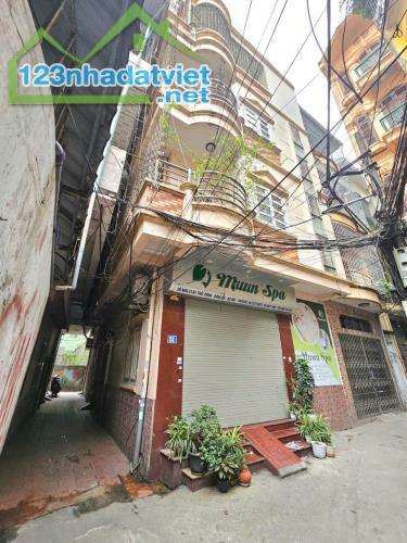 bán nhà Đống Đa 46m thái Thịnh, lô góc, ô tô đỗ cửa - 4