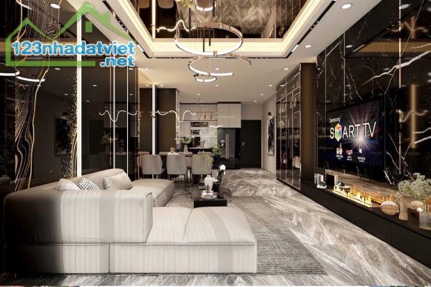 NHÀ GẦN HỒ ĐẮC DI 5 TẦNG THANG MÁY KINH DOANH ĐỈNH - 2