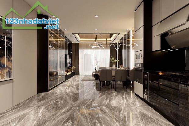 NHÀ GẦN HỒ ĐẮC DI 5 TẦNG THANG MÁY KINH DOANH ĐỈNH - 1