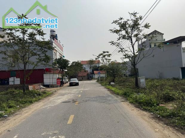 CC gửi bán lô đất 100m2/ MT 5m giá đầu tư,Hà Mãn,Thuận Thành,Bắc Ninh.đường 11m vỉa hè 3m - 2