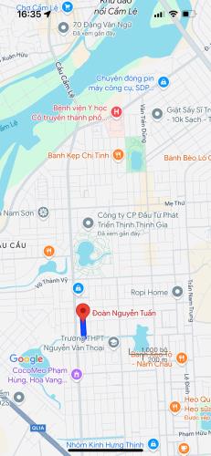 Bán nhà MT đường Đoàn Nguyễn Tuấn, Hòa Xuân - sát Phạm Hùng, DT: 118m2, Giá 3 tỷ 590 tl