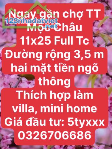 2000M2 ĐẤT HÀNG VIP FULL TC KHU DU LỊCH BẢN ÁNG ĐÔNG SANG MỘC CHÂU - LÀM HOME QUÁ ĐỈNH - 2