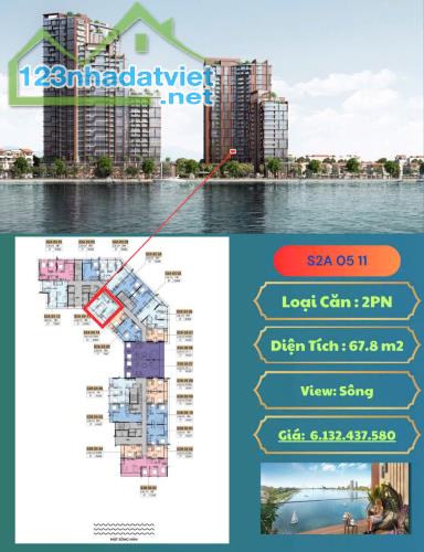Căn hộ ven sông Hàn Sun Symphony Đà Nẵng, view trực diện pháo hoa, giá CĐT, CK đến 21%
