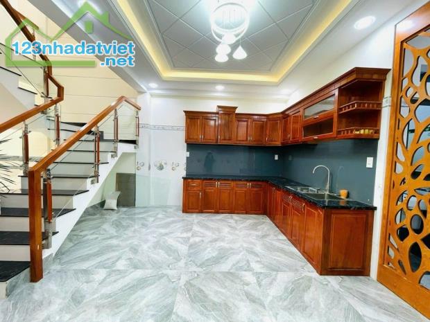 TÂN CHÁNH HIỆP QUẬN 12-HẺM XE TẢI 65M2N, 4 TẦNG NGANG 5M, CHỈ 6 TỶ - 2
