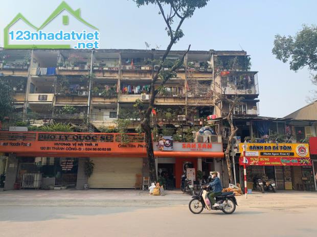 Bán nhà tầng 1, diện tích 90m2, Tập thể Thành Công, Ba Đình.Sổ đỏ chính chủ - 1