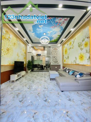 Bán nhà mơi đẹp Huỳnh Tấn Phát Nhà Bè 4 tầng Ngang 5m - 1
