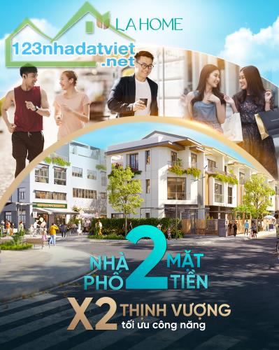Nhà phố 2 mặt tiền, Chỉ trả trước 990 triệu nhận nhà, miễn phí QL, Chiết khấu 18% - 4