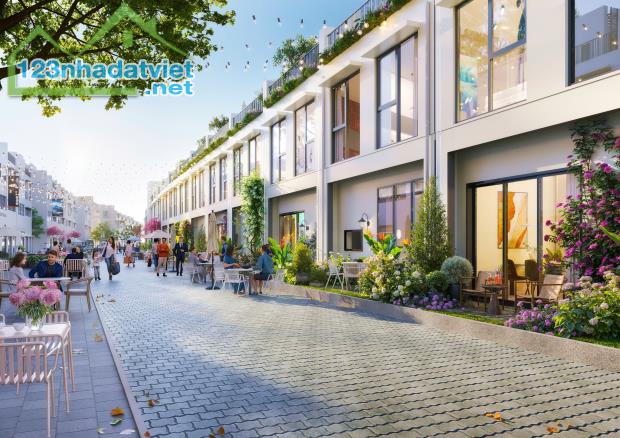 Nhà phố 2 mặt tiền, Chỉ trả trước 990 triệu nhận nhà, miễn phí QL, Chiết khấu 18% - 2