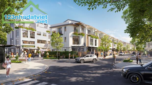 Nhà phố 2 mặt tiền, Chỉ trả trước 990 triệu nhận nhà, miễn phí QL, Chiết khấu 18%