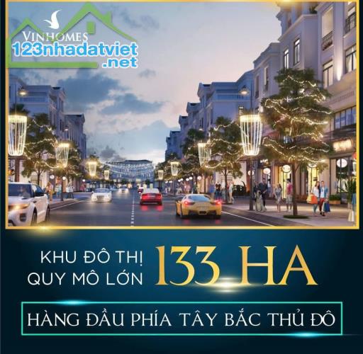 Bán BT, LK Vinhomes Wonder City- Đan Phượng- Hà Nội, 96m2, mặt tiền 8m, TTS tiền đất - 3