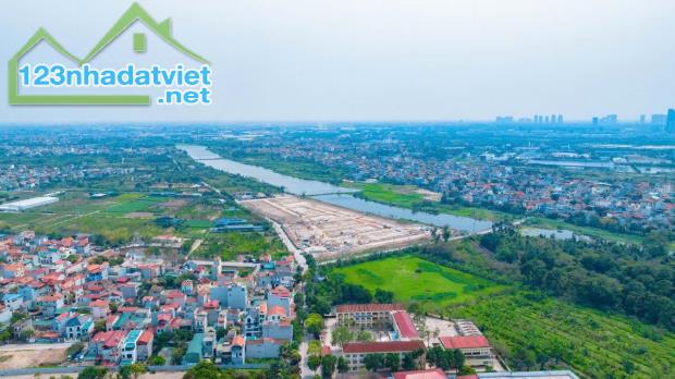 Bán 2 căn góc(88.8,73.8 rẻ nhất)ngoại giao dự án nhà thấp tầng tháp vàng Phú Thị Riverside - 1