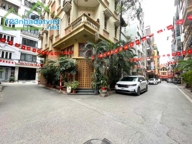 TOÀ VĂN PHÒNG LÔ GÓC 3 THOÁNG 22 TỶ 60m 7 TẦNG MT 4m VỈA HÈ 3 Ô TÔ TRÁNH XUÂN LA TÂY HỒ - 5