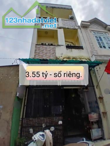Nhà bán 22m2 trệt 2 lầu Hẻm ô tô Tân Chánh Hiệp Quận 12 giá rẻ 3.55 tỷ shr.