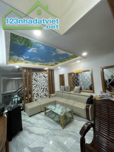 Bình Tân, gần mặt tiền Hồ ngọc lãm, ngang 6m, Nhà 4tầng 112m2,ô tô thông, giá rẻ, - 5