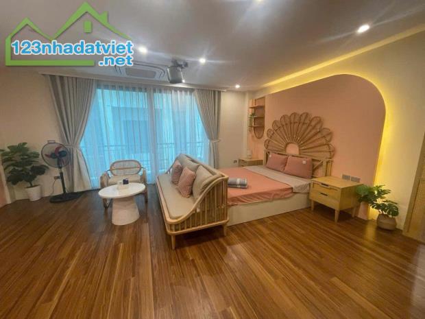 🏠 BÁN TÒA CHDV SIÊU VIP - LIỄU GIAI - BA ĐÌNH  112M²  – 8 TẦNG TM -  Ô TÔ ĐỖ CỬA - 53.5