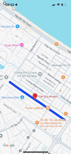 Bán dãy trọ mặt tiền đường Trần Quý Khoách, Hòa Minh, Liên Chiểu, DT 90m2, gần biển